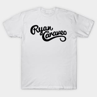 Ryan Caraveo Retro Logo Black T-Shirt